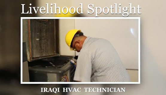 Iraqi HVAC Technician